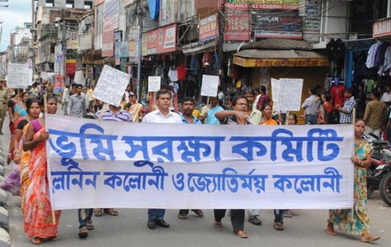 Bhumi Suraksha Committee seeks land allotment for evicted sum dwellers Bhumi Suraksha Committee seeks land allotment for evicted sum dwellers